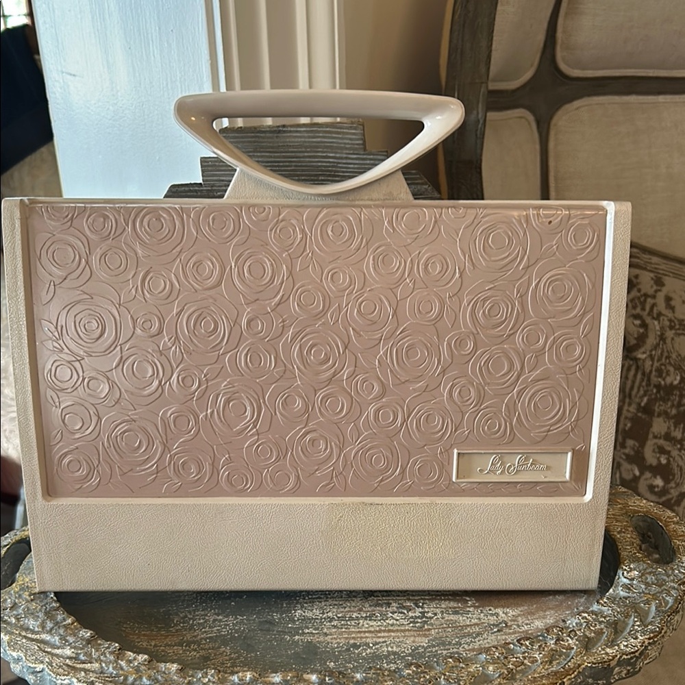 Vintage Lady Sunbeam Hair Dryer with Case